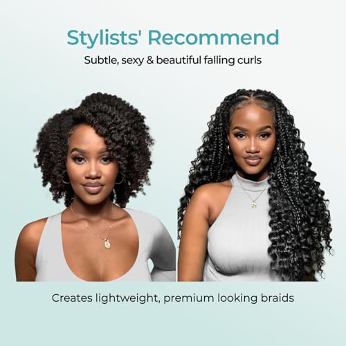 Body Wave Boho Human Hair Color 30 Auburn for Braids Braiding Bohemian Knotless Bulk No Weft 2 Bundles 100g 22 Inch - Easy to Install for Salon/Home/Beginners