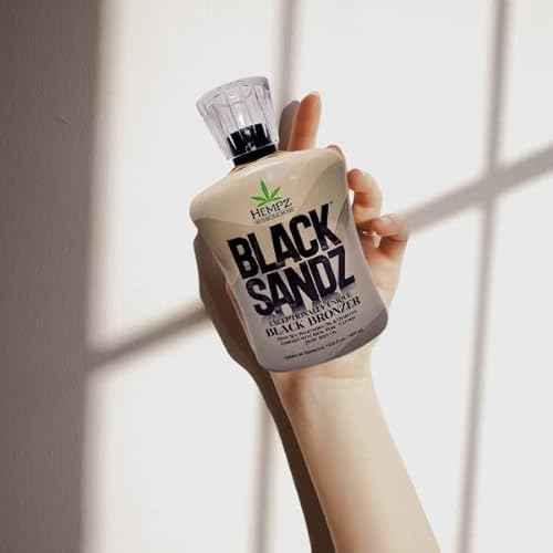 Hempz Black Sandz Unique Black Bronzer DHA & Cosmetic Bronzer 13.5oz