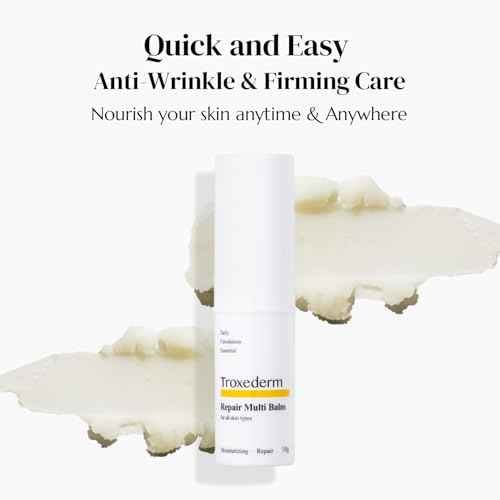 Repair Multi Stick ? Portable Korean Skincare Stick with Shea Butter, Sunflower Seed Oil, Troxerutin & Adenosine, Moisturizing Care for On-the-Go Use, 0.35oz (10g)