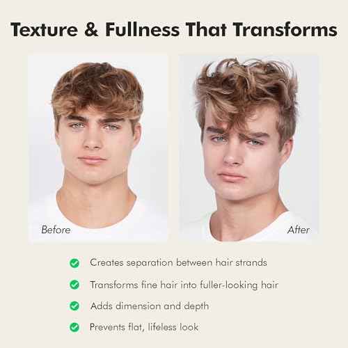 Aberlite Grit + Grace Hair Texture Powder Spray for Men & Women - Styling Texturizing Volume Powder, Volumizing Hair Products, Matte Finish
