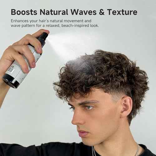 Sea Salt Spray for Men ? Natural Volume & Texture, Lightweight Hold, Effortless Style