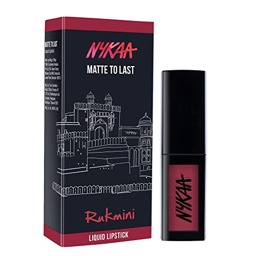 Nykaa Matte To Last ! Liquid Lipstick - Rukmini 22 (5ml)