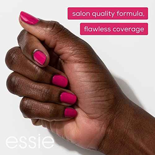 essie Salon-Quality Nail Polish, Vegan, Dusty Rose, Angora Cardi, 0.46 fl oz