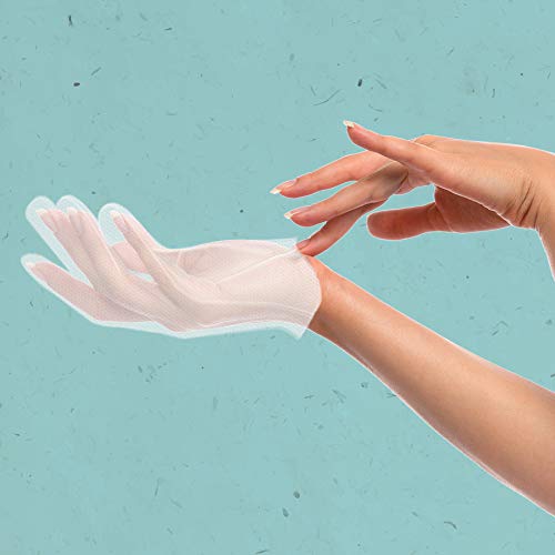 Nu-Pore Moisturizing Gloves ? Hand Mask for Dry Hands and Moisturizer with Jojoba Oil and Aloe Vera to Help Repair and Soothe Extra Dry Skin, Paraben & Latex Free (24 Pack)