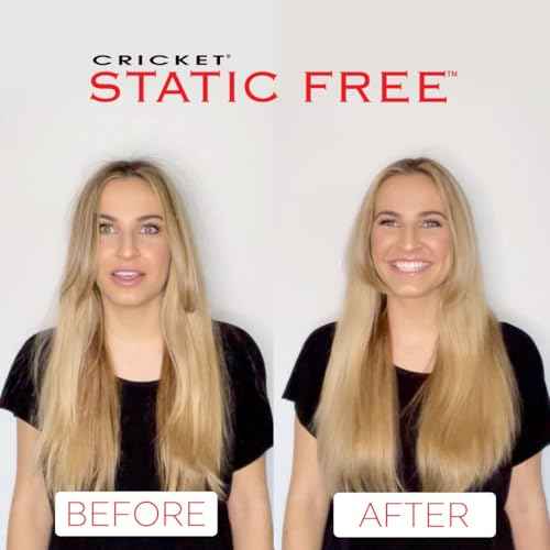 Cricket Static Free RPM 12 Row Round Hair Brush - Curling, Blow Drying, Detangling and Styling Wet or Dry, Suitable for All Hair Types