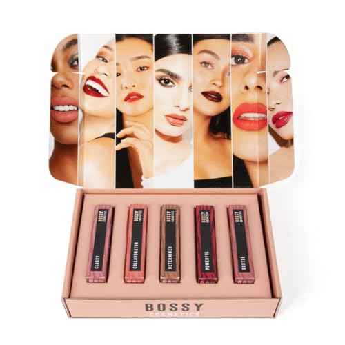 Bossy Cosmetics OPRAH'S FAVORITE THINGS 2023 Power Woman Essentials Liquid Lipstick (LUXE GIFT SET)