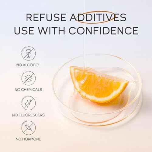 Vitamin C Skin Care Set, Girls Skincare Gift Set With Cleanser, Toner, Face Serum, Face & Eye Cream, Skin Care For Teens 10-12, Lasting Moisturizing Travel Skincare Set For Women