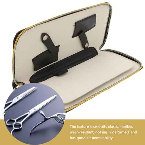 Scissor Pouch Bag Salon Storage Case Holder Hair Stylist Tools Bag Organizer for Hairdressers (Can Hold 4)