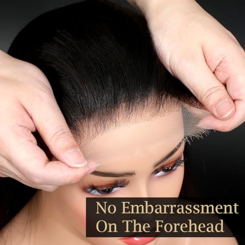Knots Bleached CindiRiver 5x5 HD Lace Closure Straight Virgin Human Hair With Invisible Real HD Lace, Natural Hairline, Skinlike Lace Frontal Closure Only