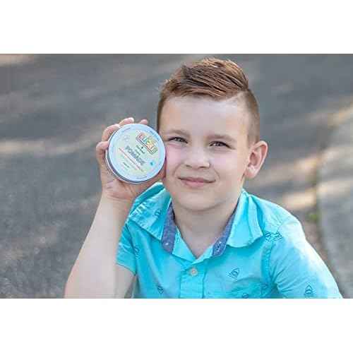 LUCCI¡¯S CHILDRENS GROOMING SUPPLY Baby Hair Gel ? 5oz Plant-Based Styling Hair Pomade for Infants ? No Parabens or Sulphates ? Medium Shine and Strong Hold Hair Paste for Kids