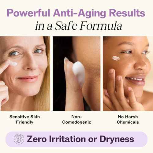 LilyAna Naturals Eye Cream for Dark Circles and Puffiness, Under Eye Cream for Wrinkles and Bags, Anti Aging helps Improve Dryness; for Sensitive Skin (1.7 Ounce, Pack of 2)