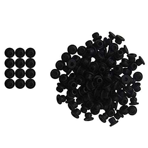 Tattoo Grommets,300Pcs Disposable Rubber Soft Silicone Needle Grommets Nipples for Tattoo Machine Needles Armature Bar Supply Supplies