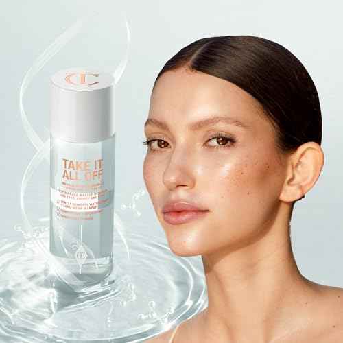 Charlotte Tilbury Take It All Off Makeup Remover - Bi-Phase Cleansing Oil Makeup Remover Enriched with Soothing Camomile to Condition Lashes & Lips - Removes Waterproof Formulas