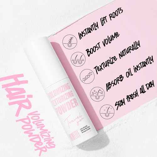 immetee Texture Powder, Texture & Volume for Men and Women, Root Lifting Hair and Styling for All Hair Types, With Refillable packaging (Texture Powder 13g, Citrus)