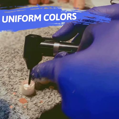 Ink Mixer Tattoo - CINRA Pigment Mixer Machine with 100Pcs Mixing Sticks and 10 Pairs Gloves Eyebrow Color Makeup Tattoo Ink Mixer Pigment Electric Agitator Machine for Tattoo Supplies
