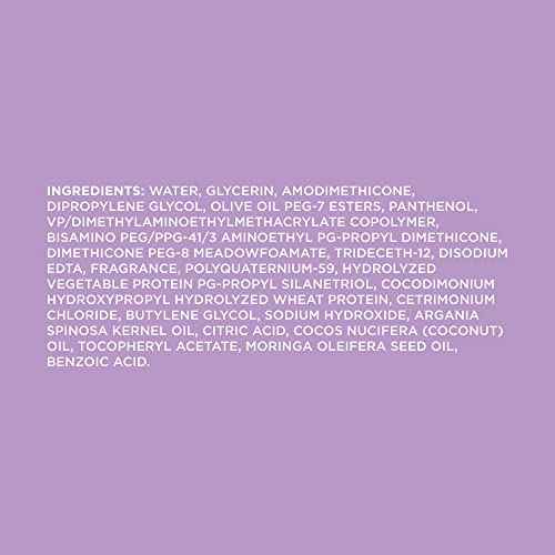 John Frieda Frizz Ease Daily Nourishment Leave-In Conditioner, Detangles Frizzy, Damaged Hair, Reduces Breakage, Protects Against Heat, with Vitamins A, C, E & Green Tea Extract, 8 Oz