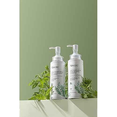 Mayraki Anti Hair Loss & Volumizing Shampoo Kit for Color-Treated Hair |Clarifying Growth Shampoo For Fuller, Thicker Hair | 300 ml | 10.14 fl.oz x2