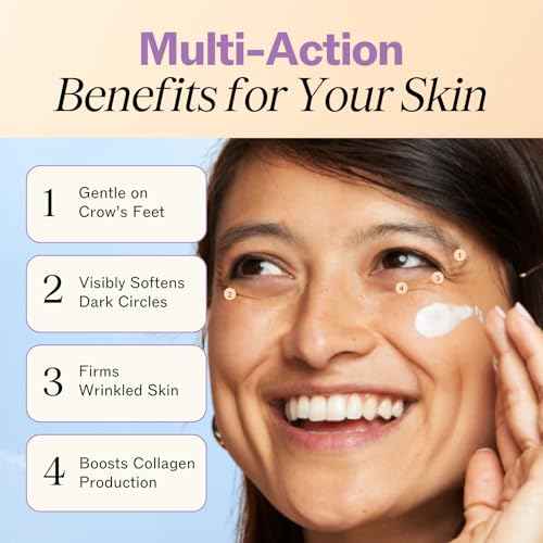 LilyAna Naturals Eye Cream for Dark Circles and Puffiness, Under Eye Cream for Wrinkles and Bags, Anti Aging helps Improve Dryness; for Sensitive Skin (1.7 Ounce, Pack of 2)
