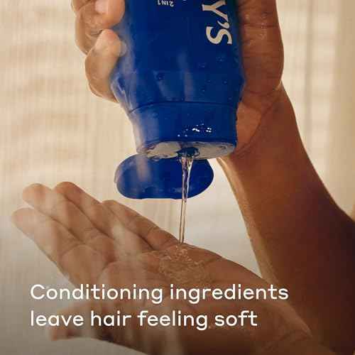 Harry's Men's 2 in 1 Shampoo and Conditioner for All Hair Types - New Stone Scent - (3 Pack) 14 fl oz - No Parabens or Sulfates