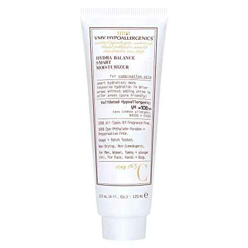 VMV Hypoallergenics Superskin Hydra Balance Smart Moisturiser for Combination Skin, 4 Fluid Ounce