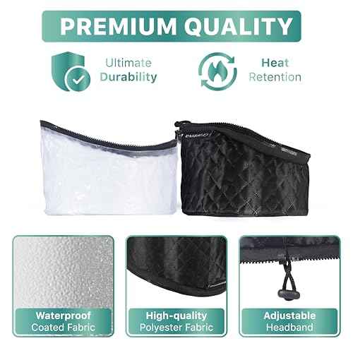 High-Power Hair Steamer Cap for Natural Hair ? Deep Conditioning, Easy to Use, Adjustable Heat & Timer, at-Home Salon Treatment for Black Hair Care, Moisture & Repair Treatment for Healthy Hair