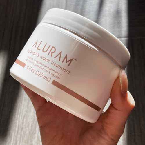 Aluram Hydrate & Repair Hair Treatment, Intense Moisture Infusion, Clean Hydration Boost for All Hair Types,11 Fl Oz