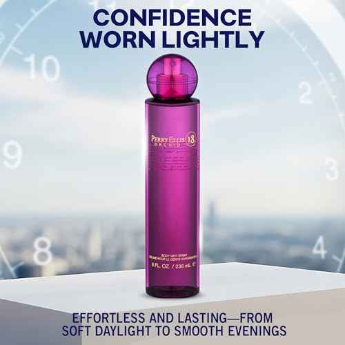 Perry Ellis 18 Orchid Body Spray for Women - Floral & Vanilla Body Mist, Perfumes for Women, Long Lasting Fragrance, EDT, Eau De Parfum with Fresh Scent - 8 fl oz (200 mL)