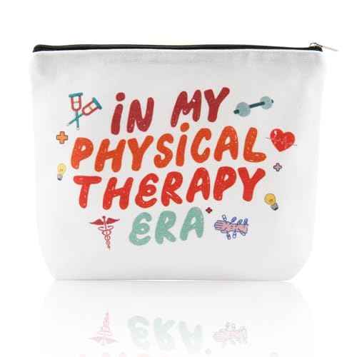Physical Therapy Makeup Bag for Women Physical Therapy Gifts Occupational Physical Therapist Gifts for PT PTA Doctor Friend Colleague Christmas Birthday Graduation