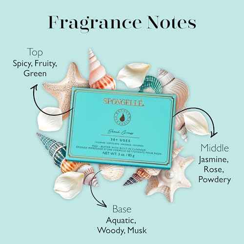 SPONGELL? Pedi-Buffer - Cleanse, Exfoliate & Polish Feet - Beach Grass
