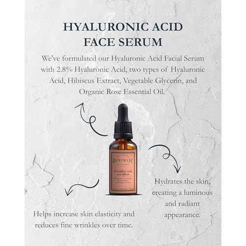 Repairing Hyaluronic Acid Serum ? Deep Hydration & Anti-Aging Face Serum ? Multi-Molecular HA + Vitamin B5 ? Fills Fine Lines, Boosts Elasticity ? 30ml ? Oil-Free, Vegan, Made in USA