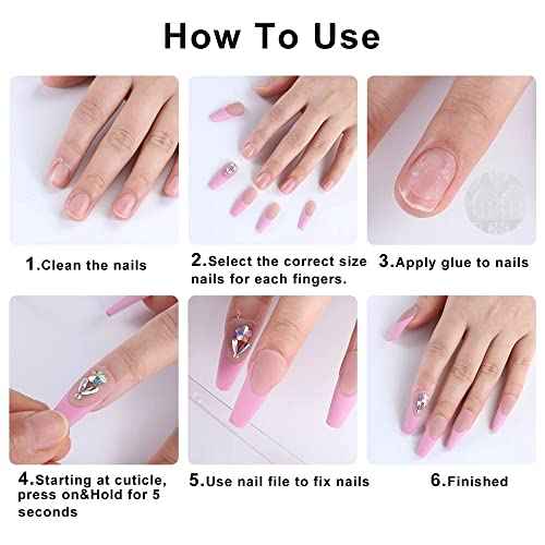 24Pcs Christmas Press on Nails Medium Length Red Buffalo Plaid Coffin Fake Nails Xmas Tree Deer False Nails with Nail Glue Full Cover Acrylic Nails for Women Girls DIY New Year Nail Decor