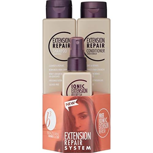B3 Brazilian Bondbuilder Extension Shampoo/Conditioner/Refresh Trio Pack,28.75 fl oz.(3 Count)