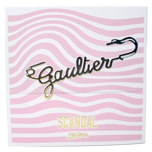 Jean Paul Gaultier Scandal 2-Piece Set for Women, (1.7 Oz Eau De Parfum Spray + 2.5 Oz Perfumed Body Lotion)
