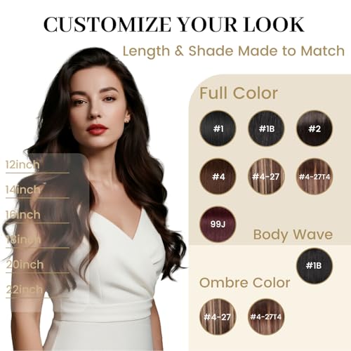 Jiameisi Clip in Hair Extensions Real Human Hair, 18inch Remy Human Hair Extensions Double Weft 120g 8pcs, Natural Straight Clip ins for Women, Ideal for Daily, Party, Wedding Looks #2 Dark Brown