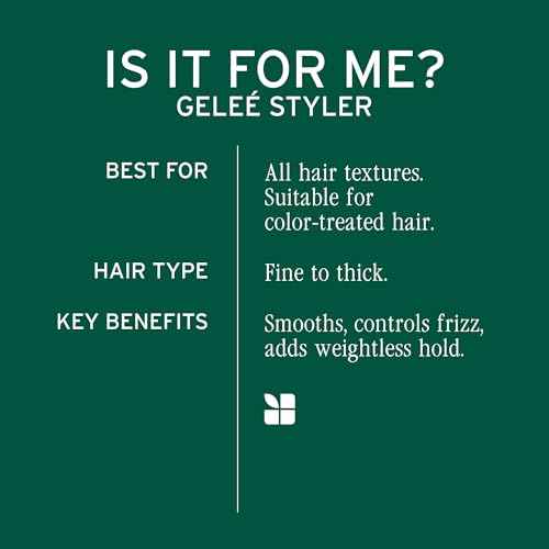 Biolage Styling Gel?e - Firm Hold, Adds Shine & Controls Frizz, Gel Styler, For All Hair Types, Vegan & Cruelty-Free