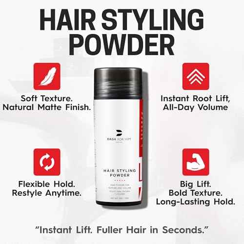 Volumizing Hair Powder for Men & Women ? Root Lifting & Texturizing Styling Powder ? Matte Finish, No Residue, Lightweight Hold ? 0.70 oz (20g)