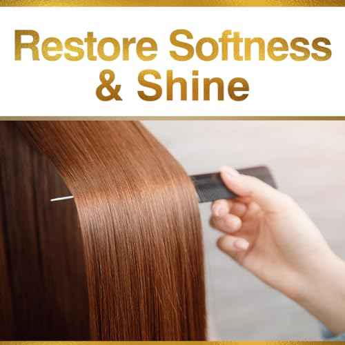 CHI Keratin Silk Infusion, Hydrating Hair Serum For Restoring Softness & Shine, Helps Dry, Damaged Hair, Sulfate-free, 6 Oz