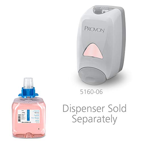 GOJO PROVON Foaming Handwash with Moisturizers Cranberry Fragrance, 1250 mL Foam Hand Soap Refill for PROVON FMX-12 Push Style Dispenser - 5185-04