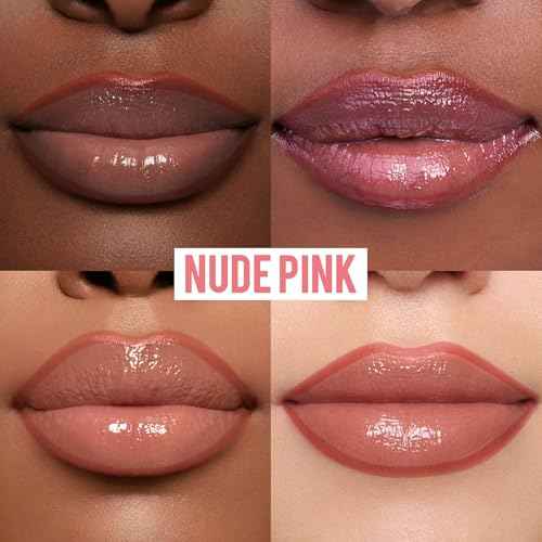 iMethod Lip Stain - Lip Liner Stain, Peel Off Lip Stain with Tweezer, Natural Long Lasting Lip Stain Peel Off, Waterproof, Easy to Use, Stay On All Day, Nude Pink