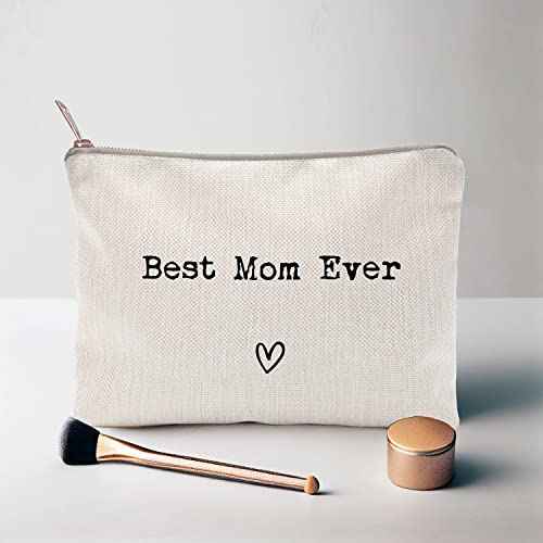 Best Mom Ever, Mom Gift, Makeup Bag, Mother's Day Gifts, Mom Gift From Daughter, Best Mom Ever Bag, Cosmetic Bag, Makeup Organizer, Bag Gift