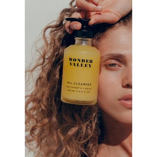 WONDER VALLEY - Oil Cleanser | Vegan, Cruelty-Free, All Skin Types | Cleanses and Hydrates All Skin Types (6.8 fl oz | 200 ml)