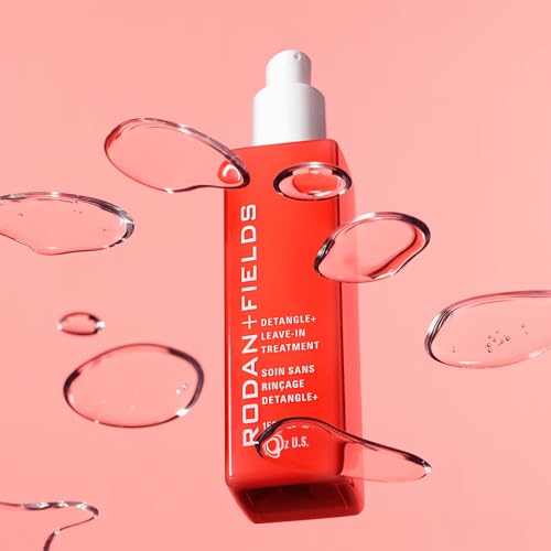 RODAN + FIELDS Detangle+ Leave-In Treatment | Coconut & Jojoba Oil Color-Safe Conditioner | Helps Protect Hair from Heat Damage | Ginger & Hyaluronic Acid Hair Moisturizer | 150 mL