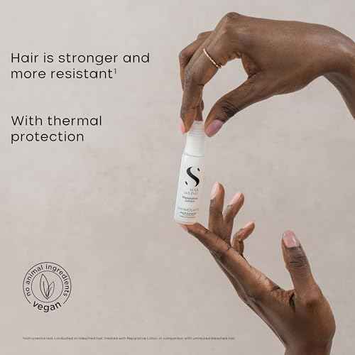 ALFAPARF MILANO Semi di Lino Reconstruction Reparative Lotion Treatment - Hair Repair for Damaged Hair, Adds Shine, Softness and Body - Thermal Protection - Anti Hair Breakage (6 Vials/2.64 oz)