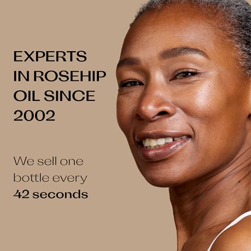 Trilogy Certified Organic Rosehip Oil Duo, Intensive Nourishment, Improves Appearance of Scars, Stretch Marks, Fine Lines, & Wrinkles, 1.5 fl oz Each