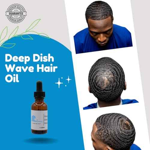 Deep Dish Wave Hair Oil 100% Pure All Natural Organic 360 Waves Training 1oz