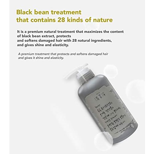 chungmijung] Black grain Treatment / Weak acid natural oily scalp treatment Dandruff treatment_ Organic 28 Ingredients from Nature