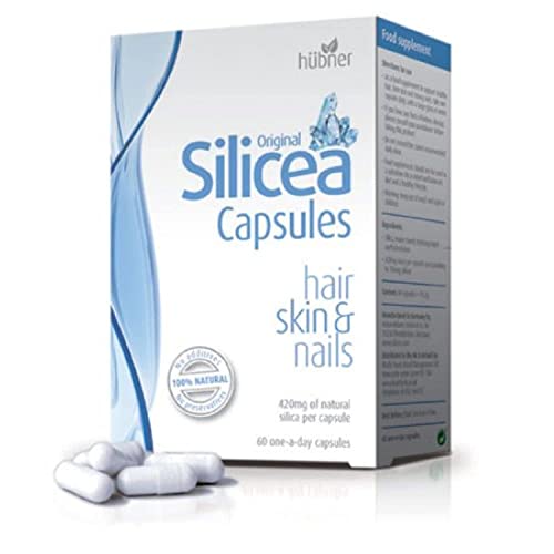 Hubner Silicea for Hair Skin and Nails - Pack of 60 Capsules