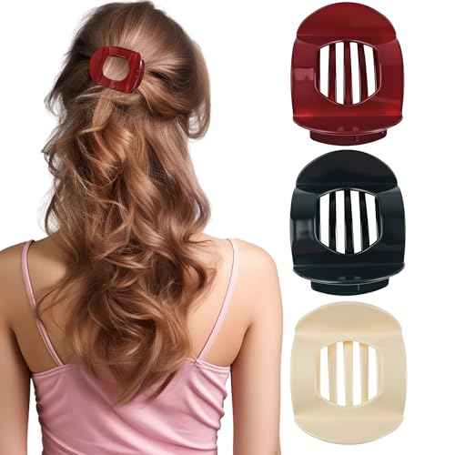 Stocking Stuffers for Women - Hair Clips Claw - Christmas Gifts for Girls - White Elephant Gifts for Adults - Christmas Party Favors Supplies Hair Accessories Decorations Sweaters Outfits for Mom Wife