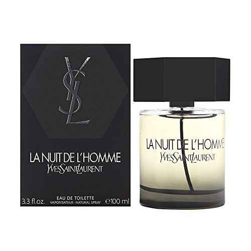 Yves Saint Laurent La Nuit De L'Homme Eau de Toilette Spray, 3.3 Fl Oz