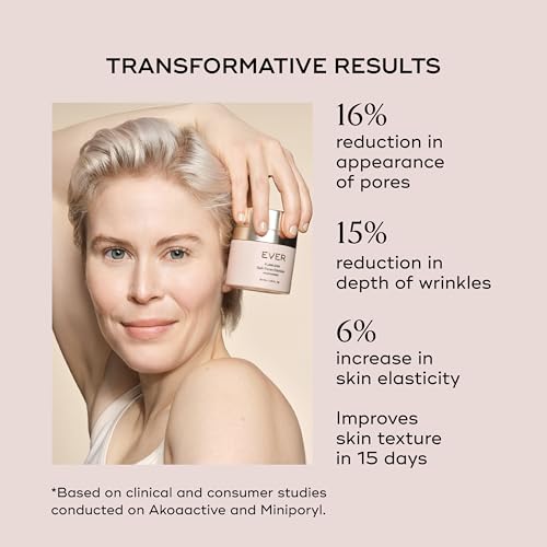 EVER Flawless Soft Focus Daytime Moisturizer - Complexion Enhancing AM Facial Moisturizing Lotion Cream That Delivers Glowing, Smoothed Skin 1.7 Fluid Ounce